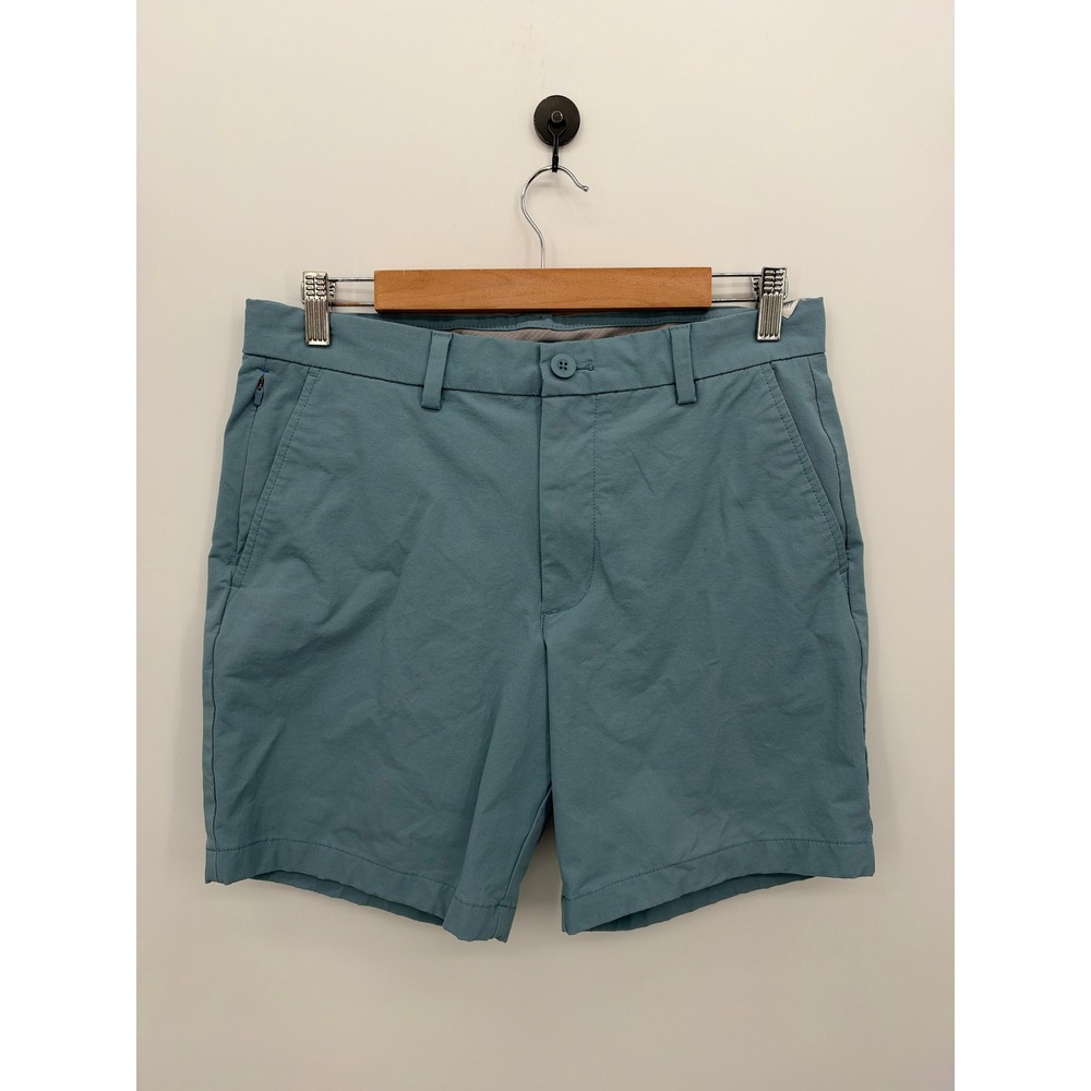 Vineyard Vines On-The-Go OTG Shorts Mens 30 Blue Slate Stretch Performance Golf
